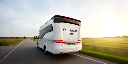 Commercial motorhome rental from Touribg Cars